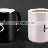 Black Mug Fantasy Mugs Color Changing Creative Ceramic Mug thumbnail-2