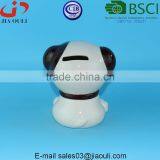 Coin Bank for Kids Mini Ceramic Piggy Bank, Moneybox Dog thumbnail-3