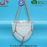 Hop Products Hanging Planter Basket, Ceramic Flower Pots thumbnail-2