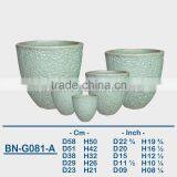 GLAZED CERAMIC OUTDOOR POT BN-G081 thumbnail-1