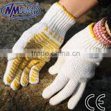 NMSAFETY 10g Yellow Pvc Dotted Work Gloves for Sale