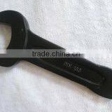 Special 45 Steel Striking Open End Wrench , Special Tools Carbon Steel Spanner thumbnail-2