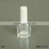 Glass Empty Nail Polish Bottle With Cap and Brush thumbnail-1