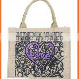Jute Fabric Shopping Bag Tote Sack Jute Bag Manufactory thumbnail-2