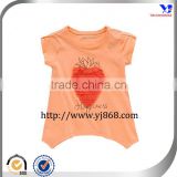Custom-made kids t-shirts printed clothing manufacturers china