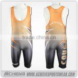 Custom Sublimation Wrestling Singlet/ Cheap Wrestling Singlets for Sale thumbnail-1