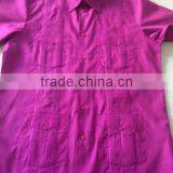 New Guayabera MEXICAN CUBAN WEDDING SHIRT thumbnail-4