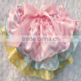 Fancy Ruffle Newborn Baby Girls Satin Panties Ruffles Bloomers thumbnail-6