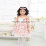 Fashion Dress Kids Party Dress Baby Girl Cotton American Style Dress thumbnail-4
