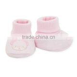 Wholesale Baby Product Lovely Beer Embroidered Organic Cotton Fancy Baby Sock thumbnail-1