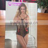Hot Sale Sunspice Sexy Adult Bodysuit Open Cup Bodystocking thumbnail-3