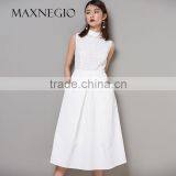 Maxnegio Maxi Designs Wholesale China Clothing Manufacturer Overseas of Office Dress thumbnail-1