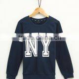 Print Letters 100% Cotton Fabric Children Sports Pullover Boys Sweatshirt thumbnail-3