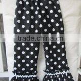 Wholesale Children's Clothes Girls Pants Girls Ruffle Polka Dot Print Baby Leggings thumbnail-4