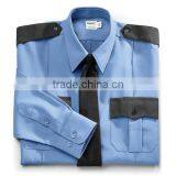 Custom Blue Color Guard Uniform Security Driver Uniform Shirt thumbnail-1