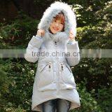 Unique Girl Names Images Baby Girls Long Coats Kids Fancy Down Jacket thumbnail-1