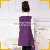 2015 Newest Winter Embroidery Designs Baby Dress Flower Girl Dresses Royal Blue Little Girls Dress Suits thumbnail-2