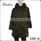 Fashion Women's Women's Parka Jacket Fashion Fur Hood Long Design Down-filled Women's Parka thumbnail-1