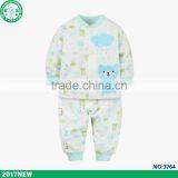Wholesale Long Sleeve 2 Pcs Baby Clothes Set Children Clothing for Winter thumbnail-2