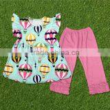 2016 Children's Remake Outfit Fall Clothing Children Ruffle Autumn Clothes Sets Boutique Clothing thumbnail-1