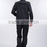 2016 Juqian Custom High Quality Black Workwear Military Security Guard Uniform for Sale thumbnail-2