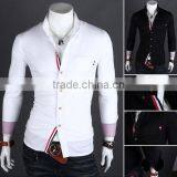 Wholesale Walson Wholesale Mens White Dress Shirts,latest Style Men's Dress Shirt,men Shirt Embroidery Design Apparel thumbnail-1