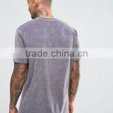 Men's Longline T-Shirt In Heavy Velvet thumbnail-2
