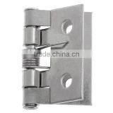 Silver Tone 4 Holes Door Butt Hinges(rotated From 0 Degrees to 330 Degrees) 26mmx18mm thumbnail-1