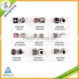 Customized Logo is OK Custom Metal Logo Beads thumbnail-5