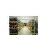 High Grade of Cold Rolled Steel Shelf / Supermarket Shelving Unit 3, 6, 7 Layers