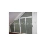 1.0mm - 1.2mm profile thickness mosquito net powder coated aluminum sliding patio doors