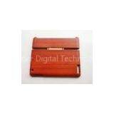 Red  Ipad Wooden Case