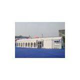 Aluminum Large Commercial Tents For Outdoor Events , Transparent PVC Fabrci Tent