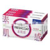 Japan Condom ' Uruoi Freshcoat 1000 ' --- Inside Top Jelly-filled Condom --- 12 x 3p thumbnail-1