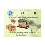 Auto Carton Packing Chain Feeding Flexo Printing Machine 7.2mm Thickness thumbnail-1