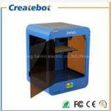 2016 Createbot 3D Printer Newest Household Single-Extruder Blue MID 3D Printer With Touchscreen and One PLA 3D Filament for Free