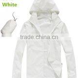 Rose Red Lightweight Hooded Pullover RED Windbreaker Jacket With Bag thumbnail-3