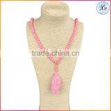 Wholesale Mala Necklace Wooden Beads Tassel Necklace With Tassel Necklace