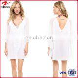 Hot See-though Lace Sexy Woman Beach Dress Kaftan thumbnail-1