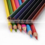 12 Colors High Quality Triangle Wood Colored Pencil Set