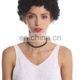 Short Curly Afro Party Wigs for Black Women P-W211 thumbnail-4