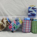 Freezable Tube Creative Collapsible Portable Stubby Plastic Insulated Wholesale Sublimation Screen Print Neoprene Beer Holster thumbnail-1