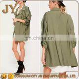 Latest Fashion Army Green Parka Overcoats Woman Parka thumbnail-1