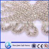 Claw Drilling Beaded Wholesale Clothing Handmade Dress Beaded Dress Belt thumbnail-2