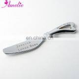 Customized Engrave Logo Personalized Fashion Love Heart Butter Knife Wedding Birthday Party Gift Favor Accessory thumbnail-3