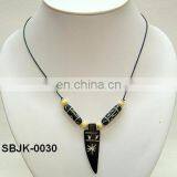 Glass Bead Costume Necklace thumbnail-4