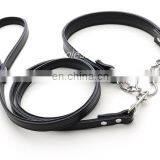 Pain Leather Dog Collar and Leash thumbnail-1