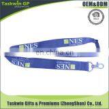 Customized Fance Badge Holder Poly Lanyard Airbus Lanyard With Promotion Logo