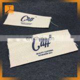 Fashion White Satin Ribbon Label Maker for Clothing