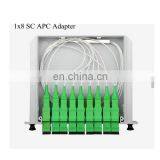 SC/APC SC/UPC Mini Plug-in Fiber Optic PLC Splitter 1x4 1x8 PLC Splitter Cassette For Terminal Box thumbnail-6